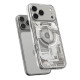 Dėklas Apple iPhone 17 Pro Max telefonui "Spigen Ultra Hybrid MAG Magsafe Zero One Natural Titanium"