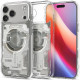 Dėklas Apple iPhone 17 Pro Max telefonui "Spigen Ultra Hybrid MAG Magsafe Zero One Natural Titanium"