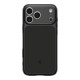 Matinis juodas dėklas Apple iPhone 17 Pro Max telefonui "Spigen Ultra Hybrid T MAG Magsafe"