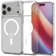 Skaidrus / baltas dėklas Apple iPhone 17 Pro Max telefonui "Spigen Liquid Crystal MAG Magsafe"