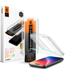 Apsauginis grūdintas stiklas Apple iPhone 16 Pro Max / 17 Pro Max / 18 Pro Max telefonui "Spigen Glas.TR EZ Fit Pro"