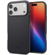 Juodas silikoninis dėklas Apple iPhone 17 Pro telefonui "Spigen Silicone Fit MAG Magsafe"