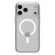 Skaidrus (Baltas) dėklas Apple iPhone 17 Pro telefonui "Spigen Ultra Hybrid MAG Magsafe"