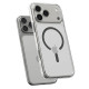 Skaidrus (Graphite) dėklas Apple iPhone 17 Pro telefonui "Spigen Ultra Hybrid MAG Magsafe"