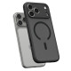 Matinis juodas dėklas Apple iPhone 17 Pro telefonui "Spigen Ultra Hybrid MAG Magsafe"