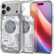 Dėklas Apple iPhone 17 Pro telefonui "Spigen Ultra Hybrid MAG Magsafe Zero One White"