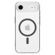 Skaidrus (Graphite) dėklas Apple iPhone Air telefonui "Spigen Ultra Hybrid MAG Magsafe"