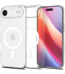 Skaidrus / baltas dėklas Apple iPhone Air telefonui "Spigen Liquid Crystal MAG Magsafe"