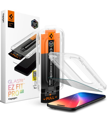 (Privacy) Apsauginis grūdintas stiklas Apple iPhone Air telefonui "Spigen Glas.TR EZ Fit Pro"