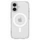 Matinis skaidrus dėklas Apple iPhone 17 telefonui "Spigen Ultra Hybrid MAG Magsafe"