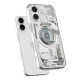 Dėklas Apple iPhone 17 telefonui "Spigen Ultra Hybrid MAG Magsafe Zero One Natural Titanium"