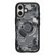 Dėklas Apple iPhone 17 telefonui "Spigen Ultra Hybrid MAG Magsafe Zero One Black"