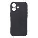 Juodas dėklas Apple iPhone 17 telefonui "Matt Case"