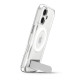 Skaidrus / baltas dėklas Apple iPhone 17 telefonui "Spigen Ultra Hybrid "S" MAG Magsafe"