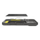 Pilkas dėklas Apple iPhone 17 Pro Max telefonui "Spigen Rugged Armor Mag Magsafe"