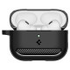 Juodas dėklas Apple Airpods Pro 3 ausinėms "Spigen Rugged Armor"
