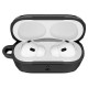 Juodas dėklas Apple Airpods Pro 3 ausinėms "Spigen Rugged Armor"