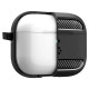 Juodas dėklas Apple Airpods Pro 3 ausinėms "Spigen Rugged Armor"