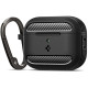 Juodas dėklas Apple Airpods Pro 3 ausinėms "Spigen Rugged Armor"