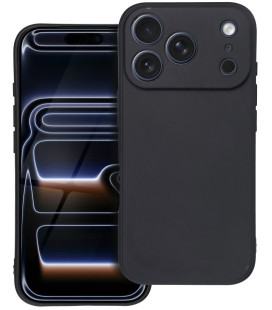 Juodas dėklas Apple iPhone 17 Pro telefonui "Matt Case"