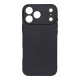 Juodas dėklas Apple iPhone 17 Pro Max telefonui "Matt Case"