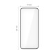 Apsauginis grūdintas stiklas Xiaomi Redmi 15 4G / 5G telefonui "Tech-Protect Glass Fit+ 2-Pack"