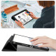 Juodas atverčiamas dėklas Lenovo Idea Tab 11.0 TB-336 planšetei "Tech-Protect Smartcase"
