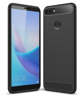 Juodas dėklas Huawei Y9 2018 telefonui "Tech-Protect"