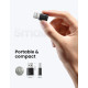 Bluetooth adapteris Ugreen CM390 Bluetooth 5.0 juodas