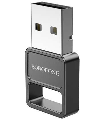 Bluetooth adapteris Borofone DH8 Bluetooth 5.1 juodas