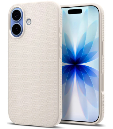 (Natural Titanium) dėklas Apple iPhone 17 telefonui "Spigen Liquid Air"