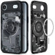 Dėklas Apple iPhone Air telefonui "Spigen Ultra Hybrid MAG Magsafe Zero One Black"