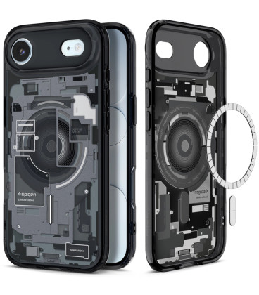 Dėklas Apple iPhone Air telefonui "Spigen Ultra Hybrid MAG Magsafe Zero One Black"