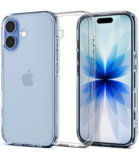 Skaidrus dėklas Apple iPhone 17 telefonui "Spigen Ultra Hybrid"