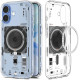 Dėklas Apple iPhone 17 telefonui "Spigen Ultra Hybrid MAG Magsafe Neo One"