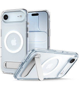 Skaidrus / baltas dėklas Apple iPhone Air telefonui "Spigen Ultra Hybrid "S" MAG Magsafe"