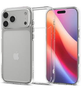 Skaidrus dėklas Apple iPhone 17 Pro telefonui "Spigen Ultra Hybrid"