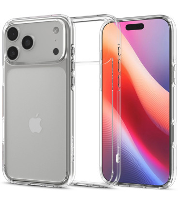 Skaidrus dėklas Apple iPhone 17 Pro telefonui "Spigen Ultra Hybrid"