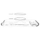 Matinis skaidrus dėklas Apple iPhone Air telefonui "Spigen Ultra Hybrid MAG Magsafe"