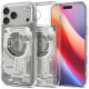 Dėklas Apple iPhone 17 Pro Max telefonui "Spigen Ultra Hybrid MAG Magsafe Zero One Natural Titanium"
