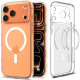Matinis skaidrus dėklas Apple iPhone 17 Pro Max telefonui "Spigen Ultra Hybrid MAG Magsafe"