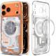 Dėklas Apple iPhone 17 Pro Max telefonui "Spigen Ultra Hybrid MAG Magsafe Zero One White"