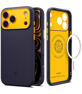 Mėlynas dėklas Apple iPhone 17 Pro Max telefonui "Spigen Nano Pop MAG Magsafe"