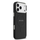 Juodas dėklas Apple iPhone 17 Pro Max telefonui "Guess PU Saffiano MagSafe Case"