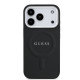 Juodas dėklas Apple iPhone 17 Pro telefonui "Guess PU Saffiano MagSafe Case"