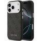 Juodas dėklas Apple iPhone 17 Pro telefonui "Guess 4G MagSafe Case"