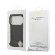 Juodas dėklas Apple iPhone 17 Pro telefonui "Guess 4G MagSafe Case"