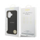 Juodas dėklas Apple iPhone 17 telefonui "Guess PU Saffiano MagSafe Case"