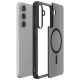 Matinis juodas dėklas Samsung Galaxy S25 FE telefonui "Spigen Ultra Hybrid MAG Magsafe"