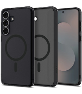 Matinis juodas dėklas Samsung Galaxy S25 FE telefonui "Spigen Ultra Hybrid MAG Magsafe"